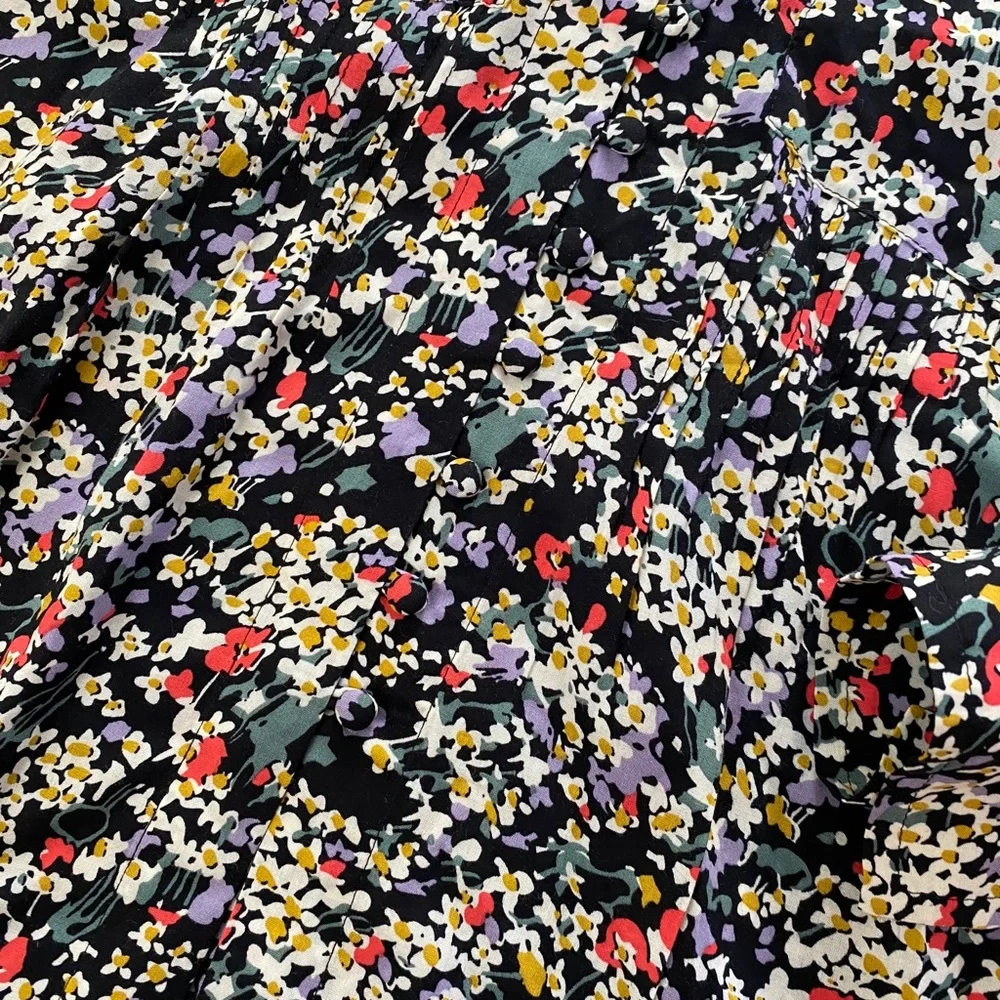 Anthropologie Maeve Matilda Rayon Button-down Shirt - Picture 6 of 6